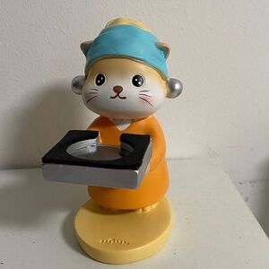 Cute Animal Chef Toy with Orange Outfit